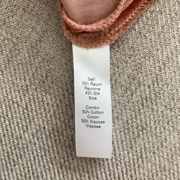 NWT New With Tags Marissa Webb Mauve-pink Velvet Mini Ruffle Dress - Picture 4 of 4